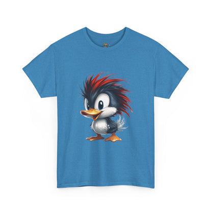 Unisex Heavy Cotton Tee (Red Hair Duck)