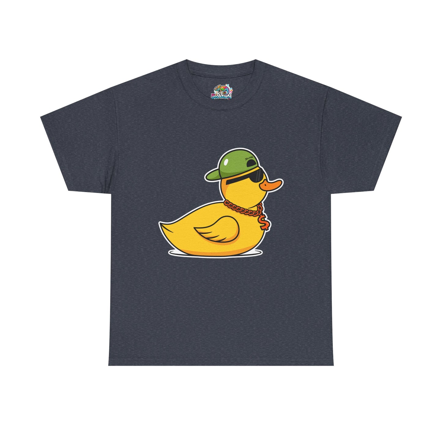Unisex Heavy Cotton Tee (Gangster Duck)