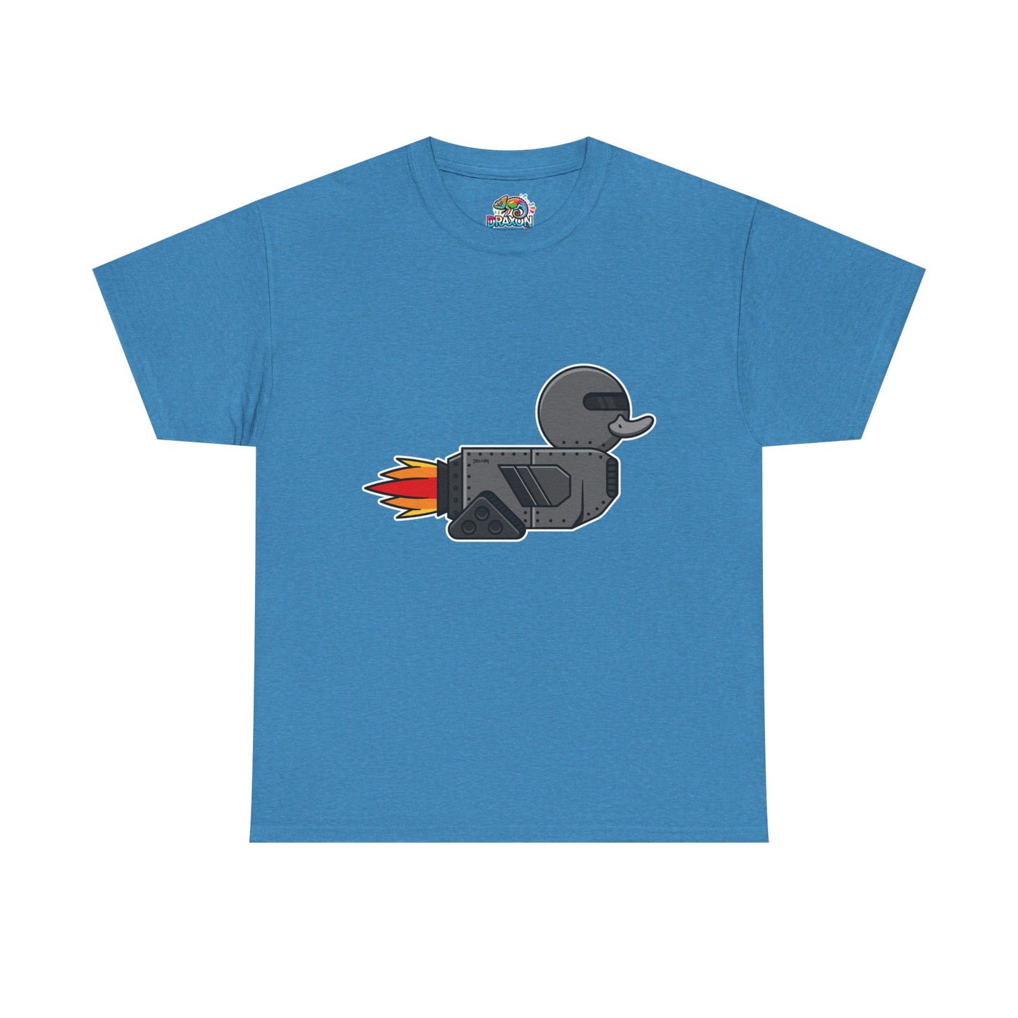 Unisex Heavy Cotton Tee (Robot Duck)