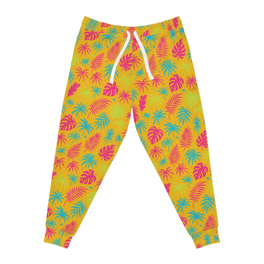 Yellow Athletic Joggers (Neon Garden)
