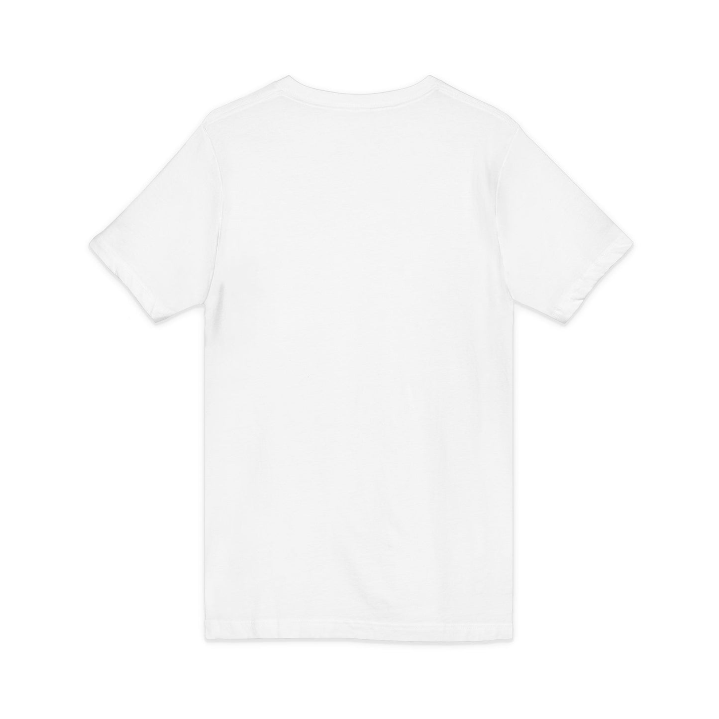 V-Neck Tee — Cute Bride & Groom Duck Couple Shirt (Wedding Ducks)