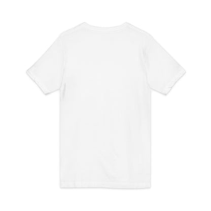 V-Neck Tee — Cute Bride & Groom Duck Couple Shirt (Wedding Ducks)