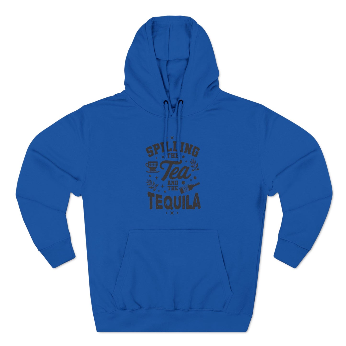 Three-Panel Fleece Hoodie (Spill Tea & Tequila)