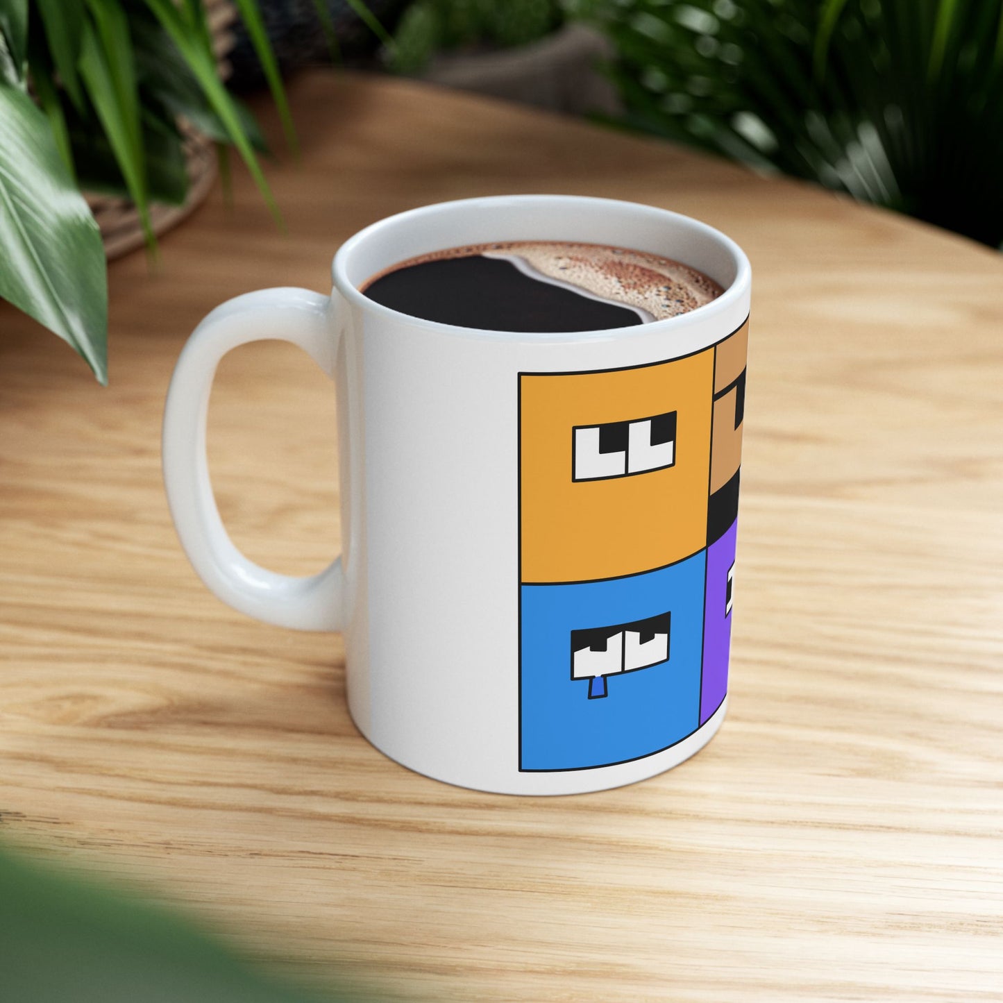 Ceramic Mug - 11oz & 15oz (Emotion Blocks)