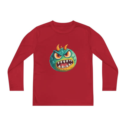 Youth Long Sleeve Competitor Tee (Green Monster 2)