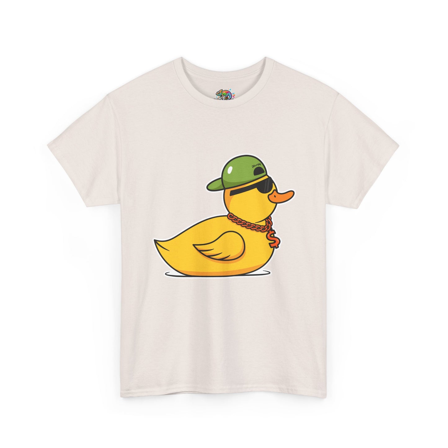 Unisex Heavy Cotton Tee (Gangster Duck)