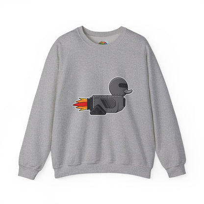 Unisex Heavy Blend™ Crewneck Sweatshirt (Robot Duck)