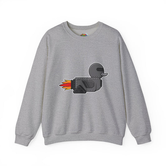 Unisex Heavy Blend™ Crewneck Sweatshirt (Robot Duck)
