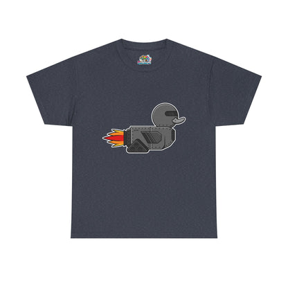Unisex Heavy Cotton Tee (Robot Duck)