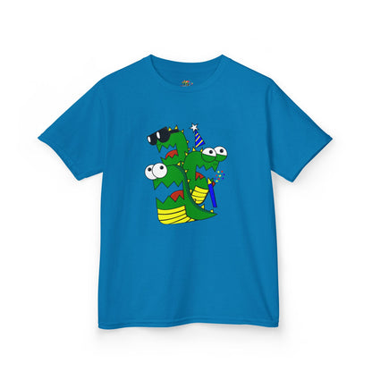 Kids Heavy Cotton T-Shirt (Larry the Snake thing)