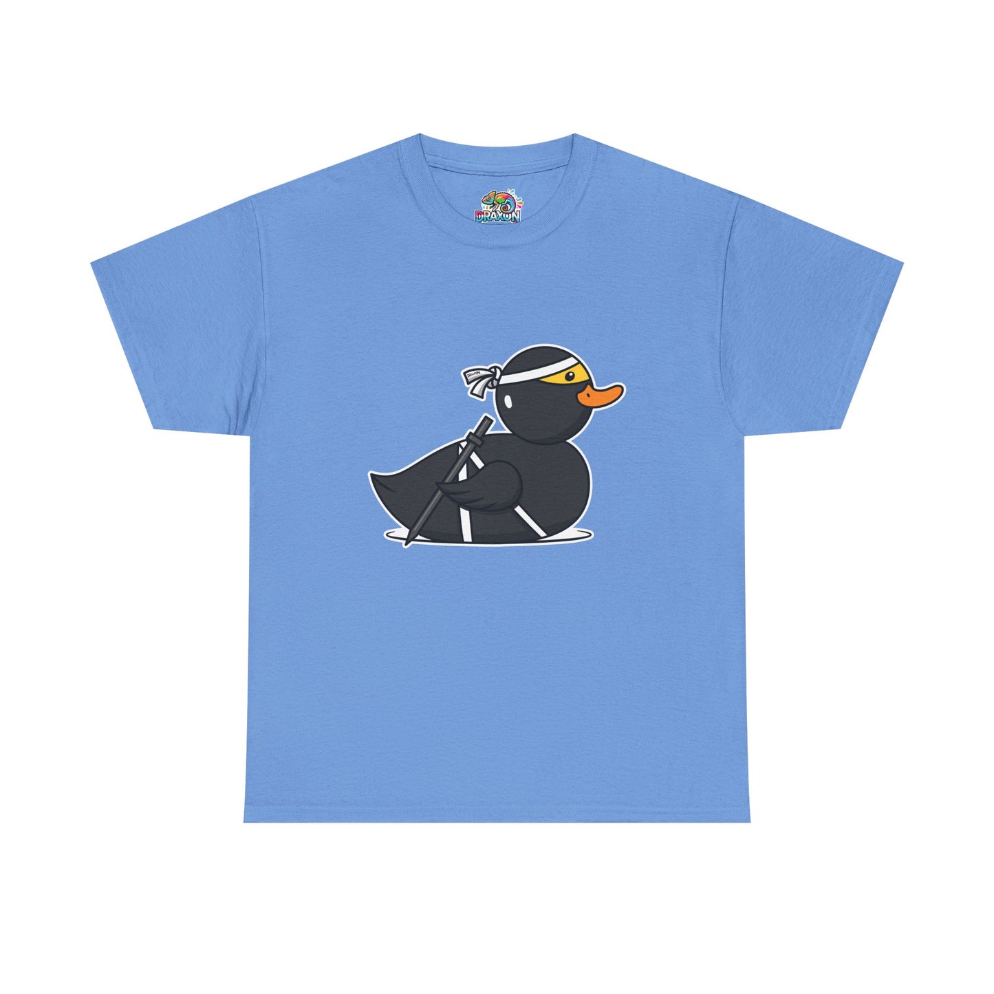 Unisex Heavy Cotton Tee (Ninja Duck)