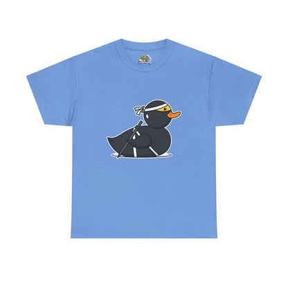 Unisex Heavy Cotton Tee (Ninja Duck)