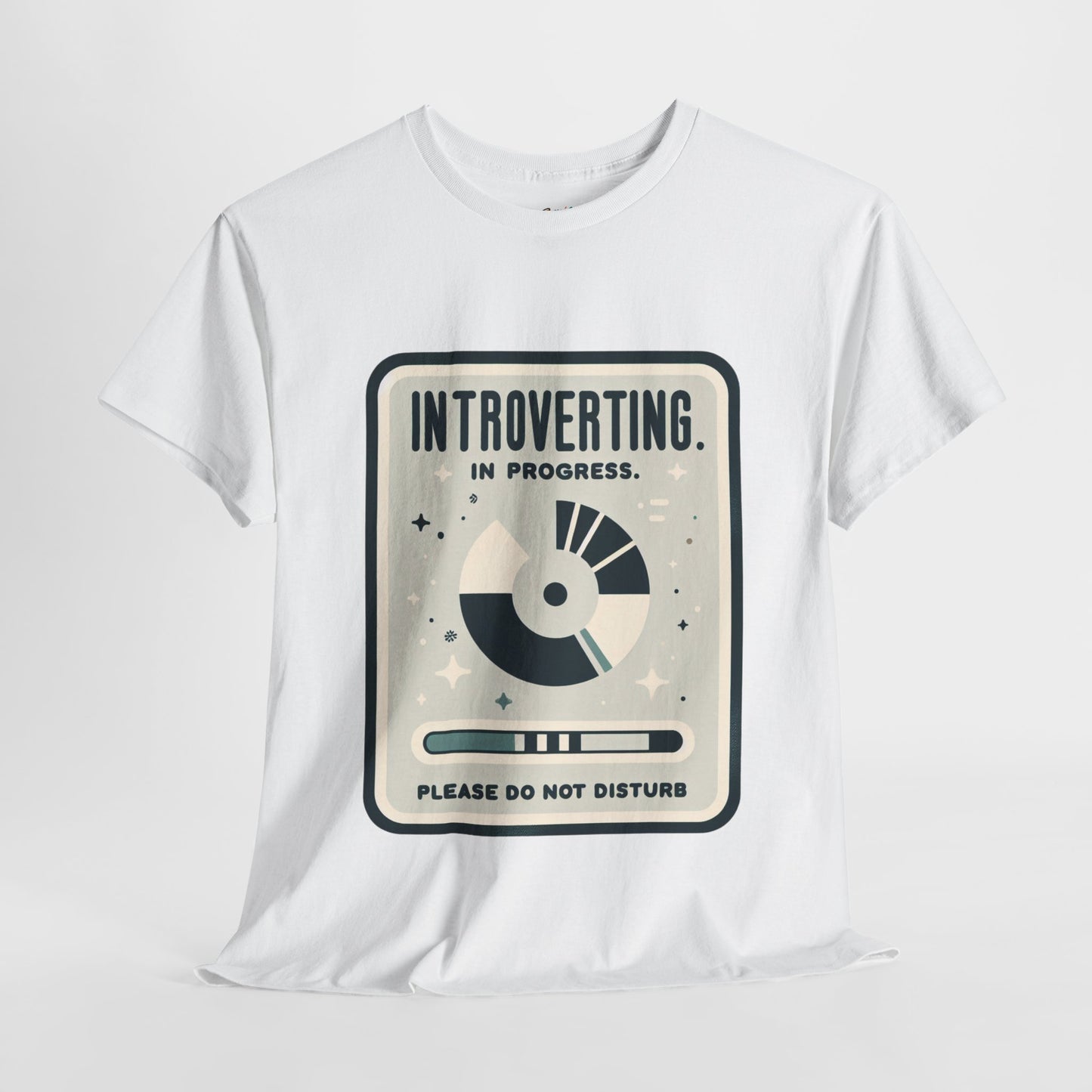 Unisex Heavy Cotton Tee (Introverting in Progress)