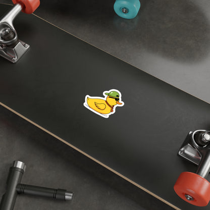 Die-Cut Stickers | Vibrant Art for Personalization (Cool Duck)