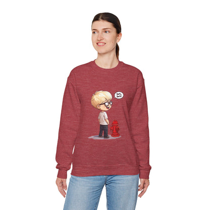 Unisex Heavy Blend™ Crewneck Sweatshirt (Bark Bark)