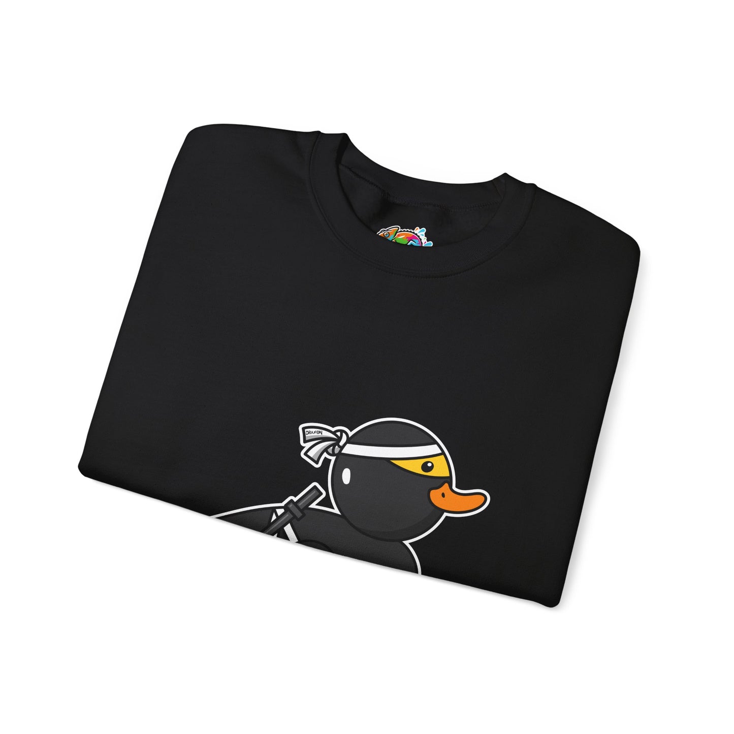Unisex Heavy Blend™ Crewneck Sweatshirt (Ninja Duck)