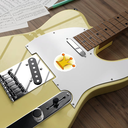 Die-Cut Stickers | Vibrant Art for Personalization (Crown)
