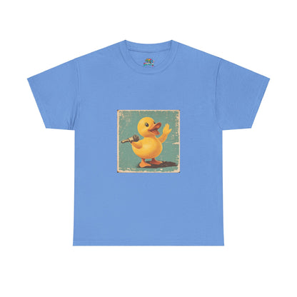 Unisex Heavy Cotton Tee (Karaoke Duck)