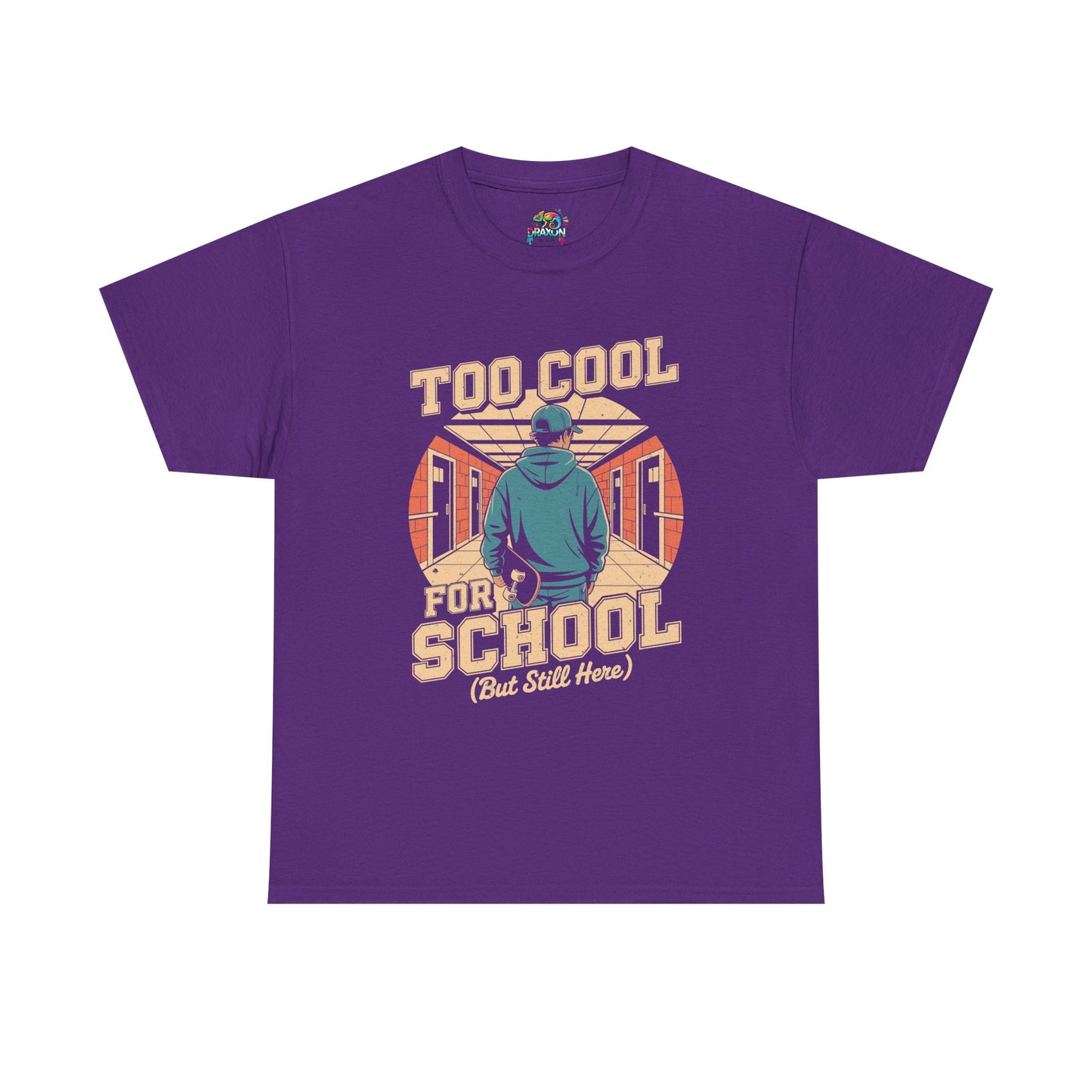 Unisex Heavy Cotton Tee (Too Cool For School)