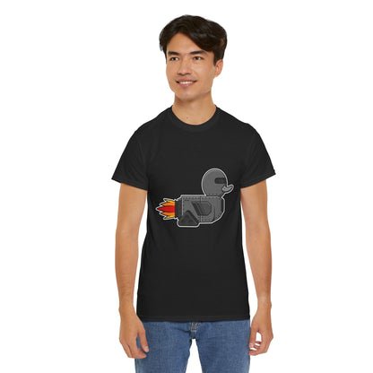 Unisex Heavy Cotton Tee (Robot Duck)