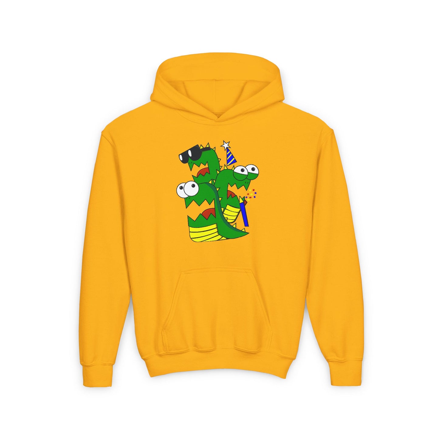 Youth Heavy Blend Hooded Sweatshirt (Larry the Snake thing)