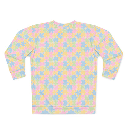 Unisex Sweatshirt (Pastel Puzzle)