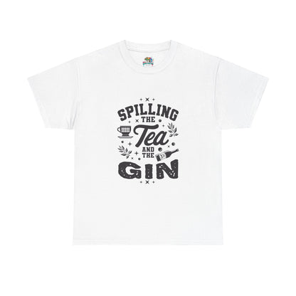 Unisex Heavy Cotton Tee (Spill Tea & Gin)