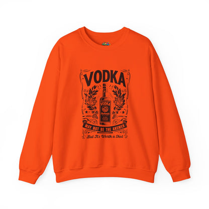 Unisex Heavy Blend™ Crewneck Sweatshirt (Vodka - Worth a Shot)