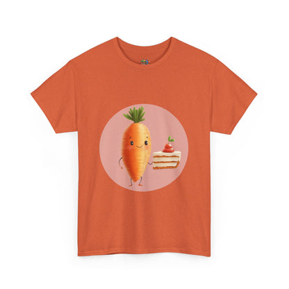 Unisex Heavy Cotton Tee (Carrot Cake)