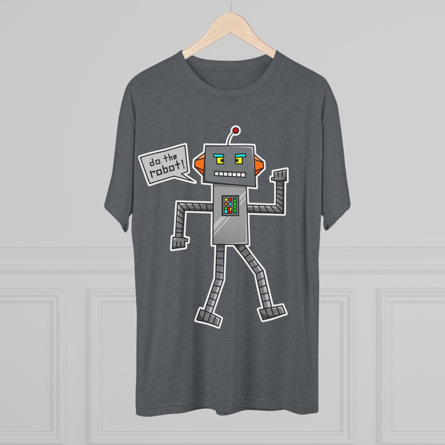 Unisex Tri-Blend Crew Tee (Do the Robot)