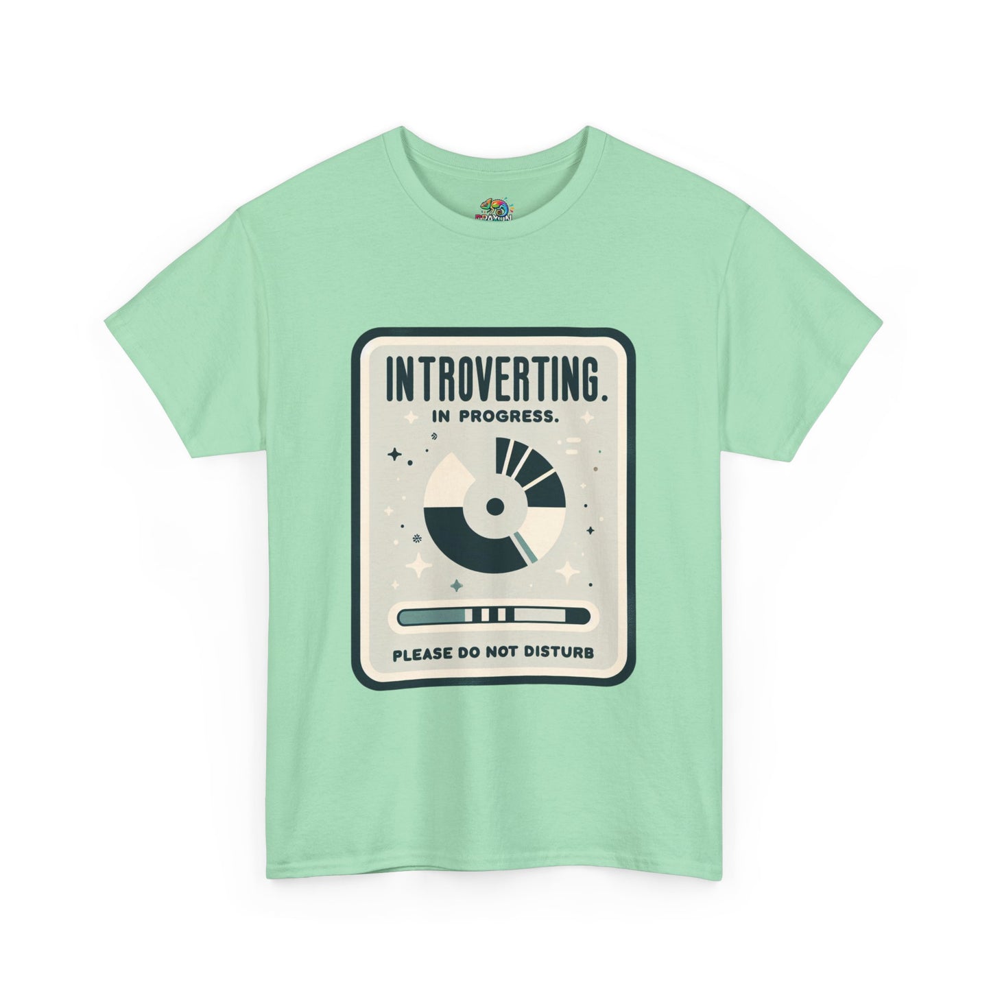 Unisex Heavy Cotton Tee (Introverting in Progress)