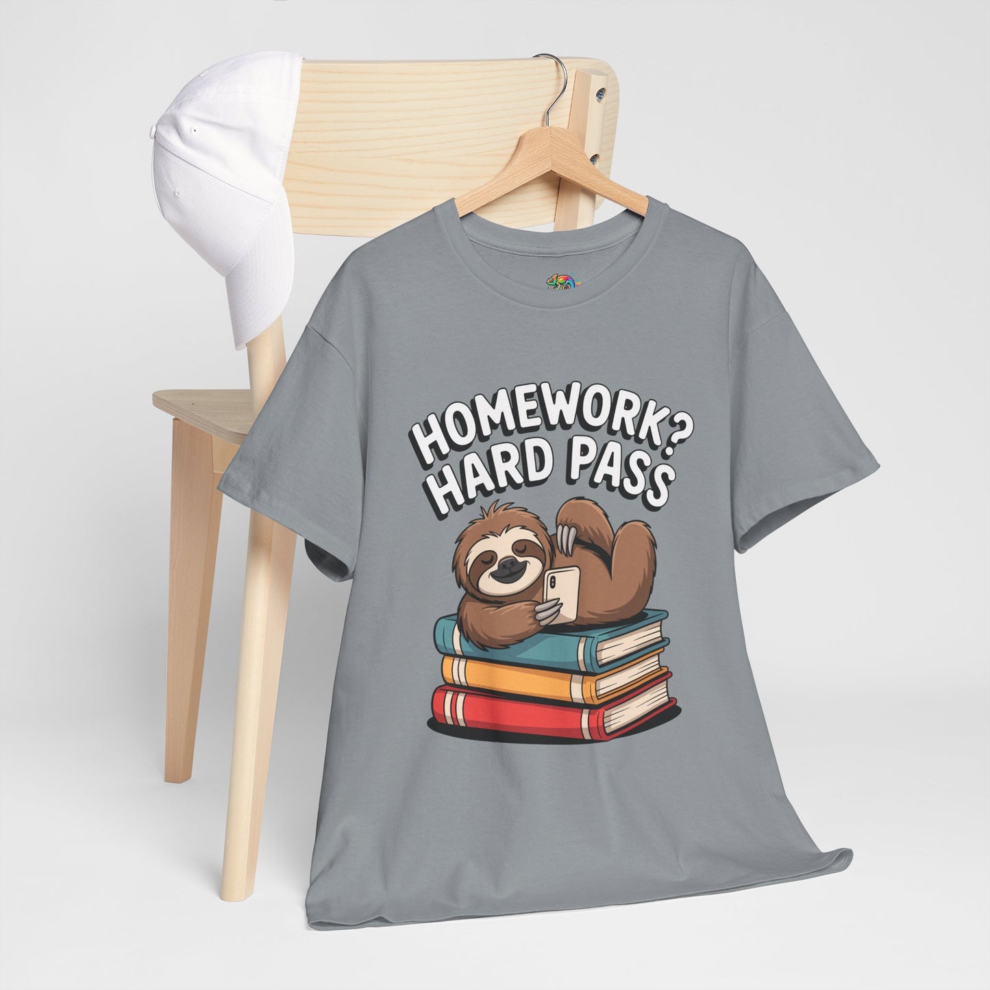 Unisex Heavy Cotton Tee (Homework? Hard Pass)