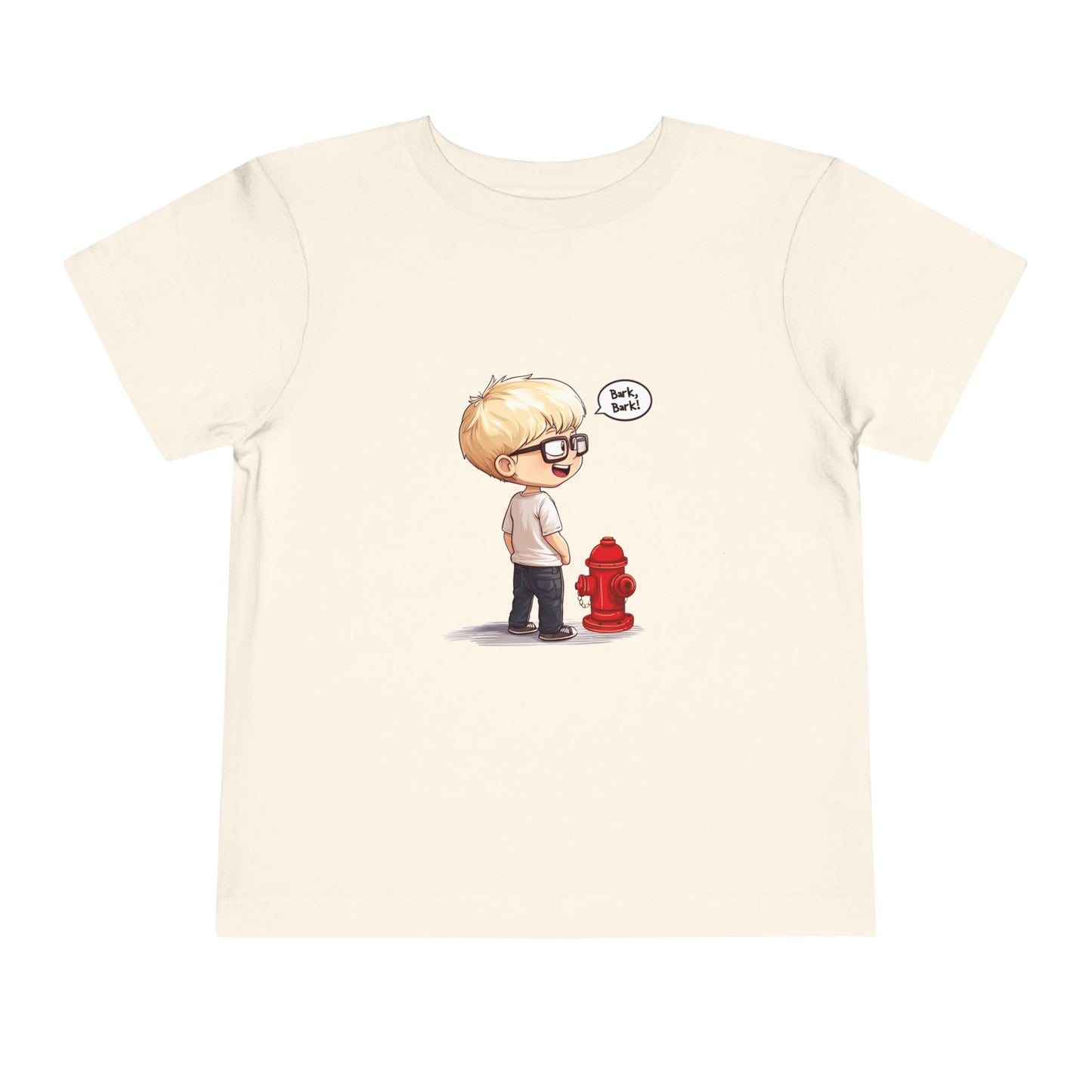 Toddler Short Sleeve Tee (Bark Bark)