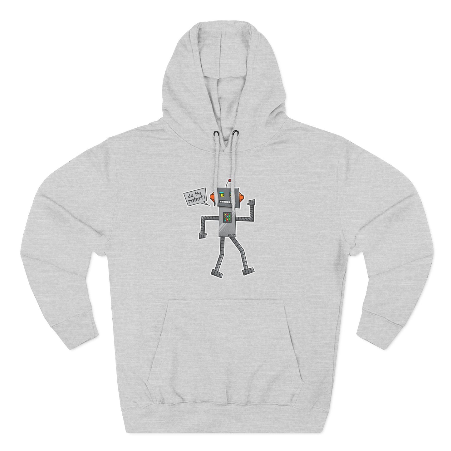 Three-Panel Fleece Hoodie (Do the Robot)