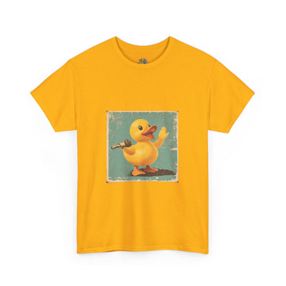 Unisex Heavy Cotton Tee (Karaoke Duck)