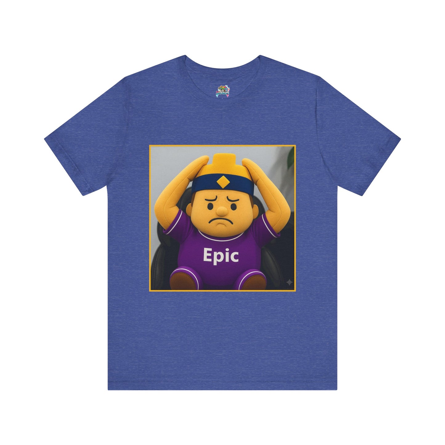 Epic Tee - Casual Unisex Jersey Short Sleeve Shirt with Playful Design (CLASH)