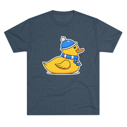 Unisex Tri-Blend Crew Tee (Chilly Duck)