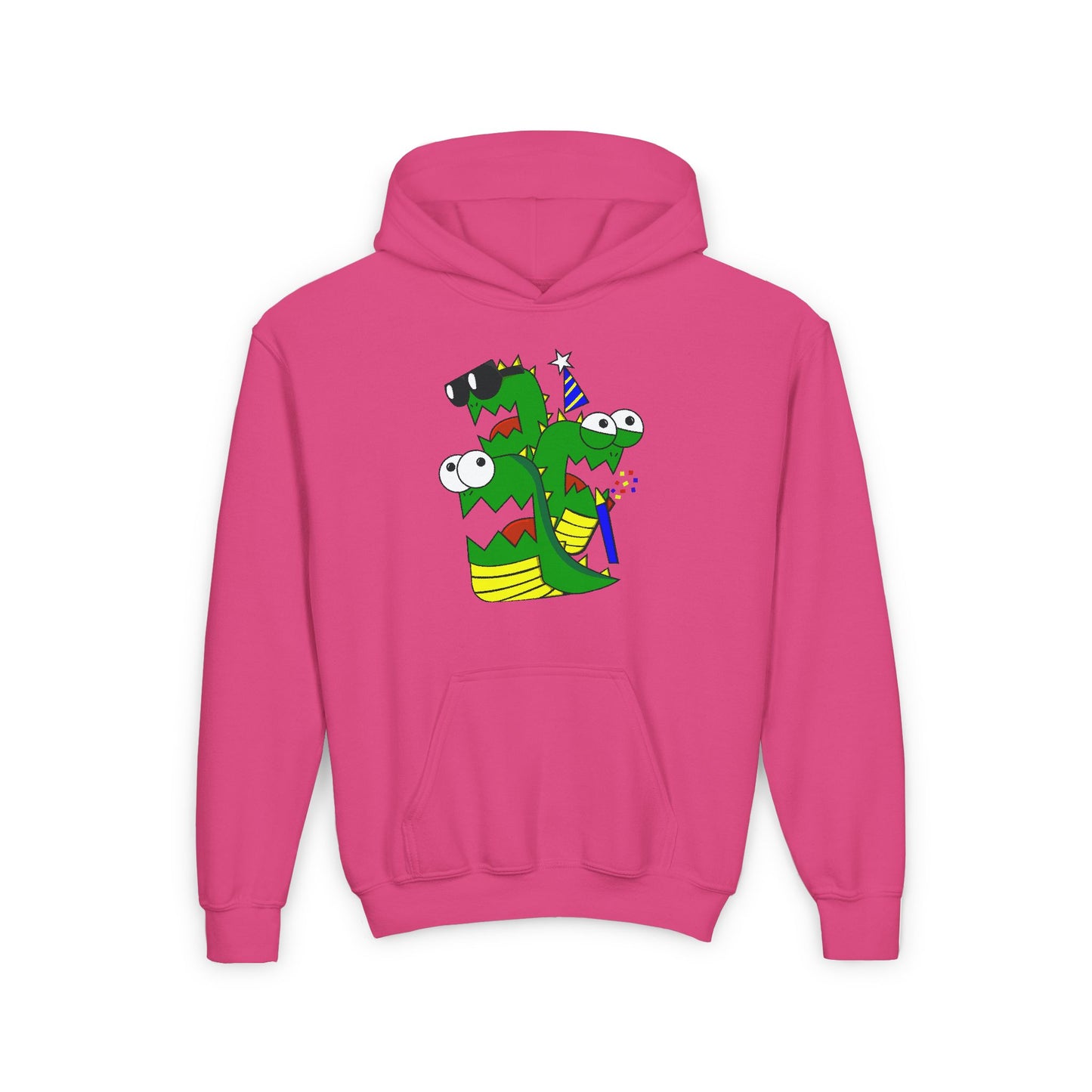 Youth Heavy Blend Hooded Sweatshirt (Larry the Snake thing)