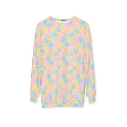 Unisex Sweatshirt (Pastel Puzzle)