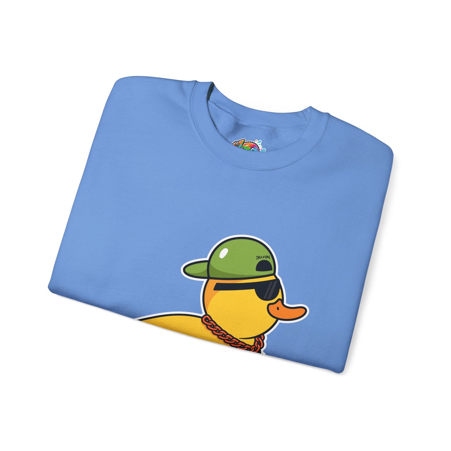 Unisex Heavy Blend™ Crewneck Sweatshirt (Gangster Duck)