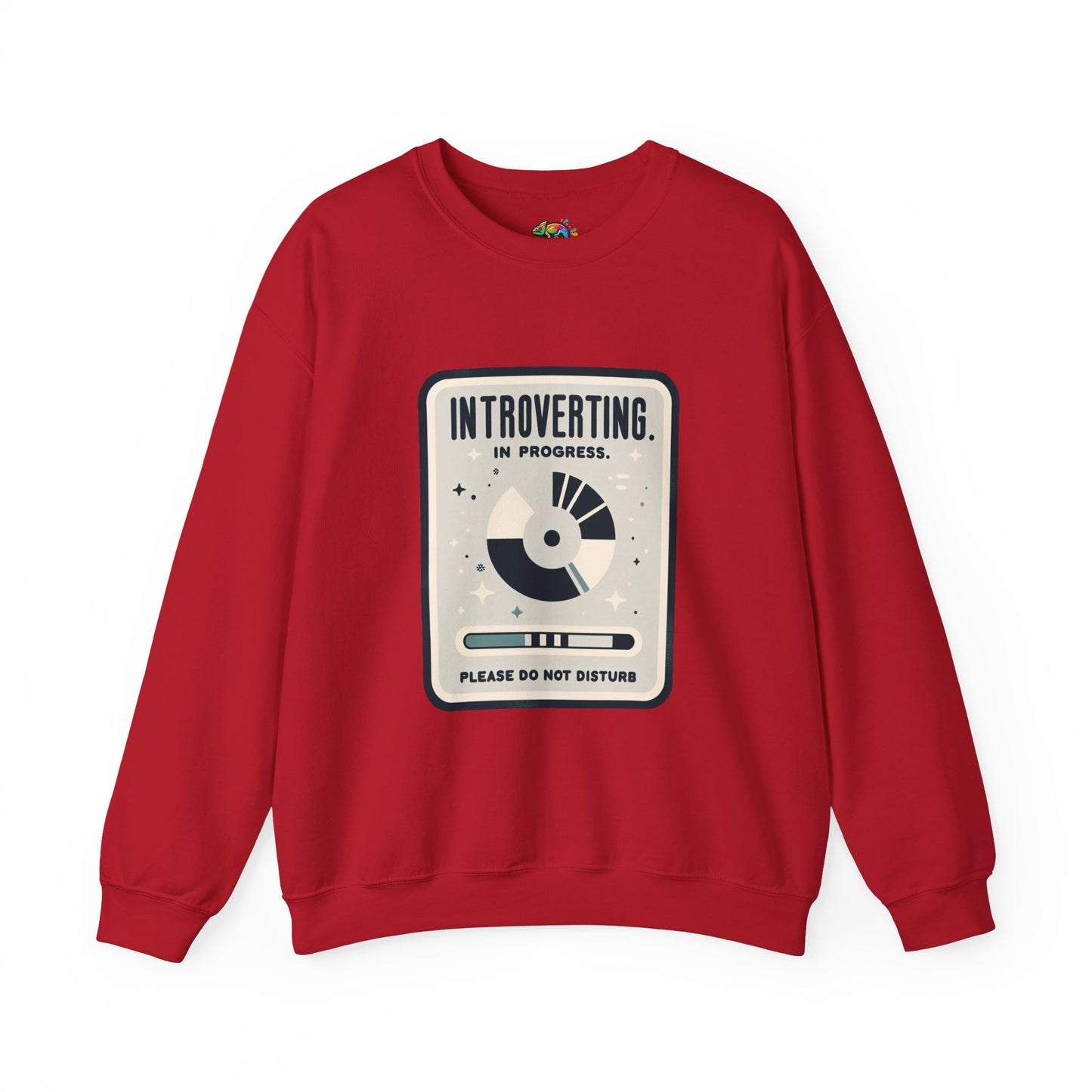 Unisex Heavy Blend™ Crewneck Sweatshirt (Introverting in Progress)