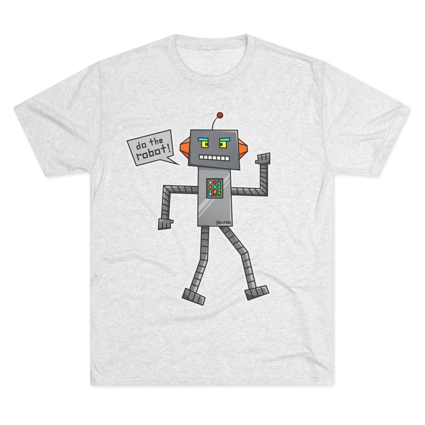 Unisex Tri-Blend Crew Tee (Do the Robot)