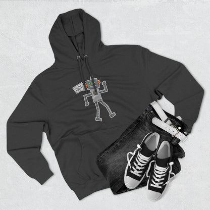 Three-Panel Fleece Hoodie (Do the Robot)