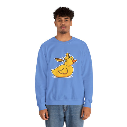 Unisex Heavy Blend™ Crewneck Sweatshirt (Duck Bird Brain)