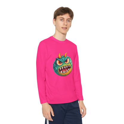 Youth Long Sleeve Competitor Tee (Green Monster 2)