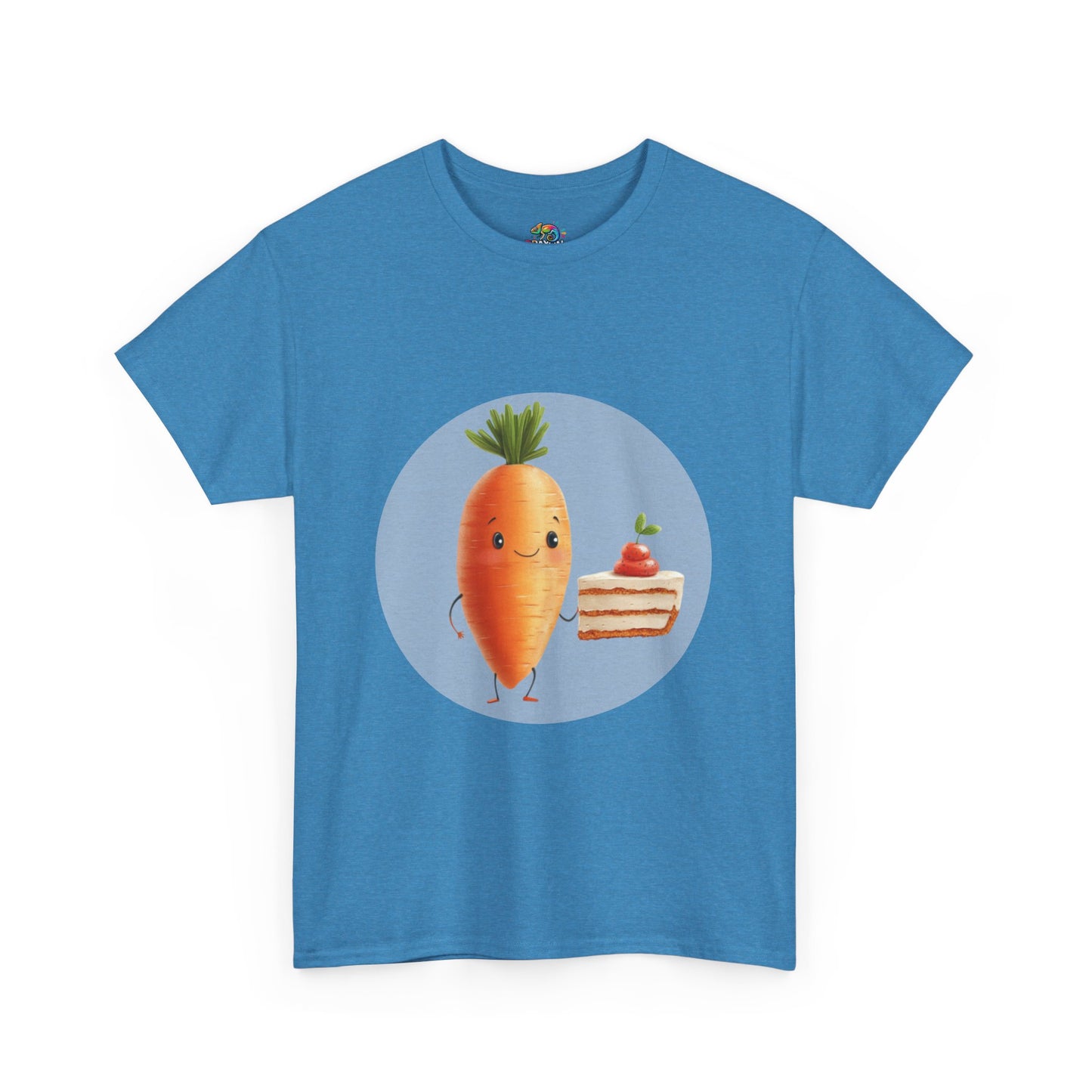 Unisex Heavy Cotton Tee (Carrot Cake)