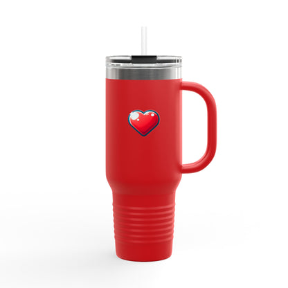 Insulated Travel Mug, 40oz (Love you with all my Butt)