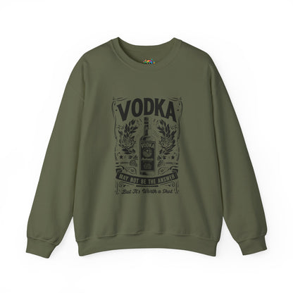 Unisex Heavy Blend™ Crewneck Sweatshirt (Vodka - Worth a Shot)