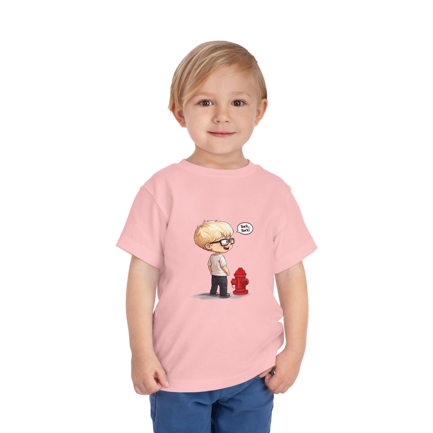 Toddler Short Sleeve Tee (Bark Bark)