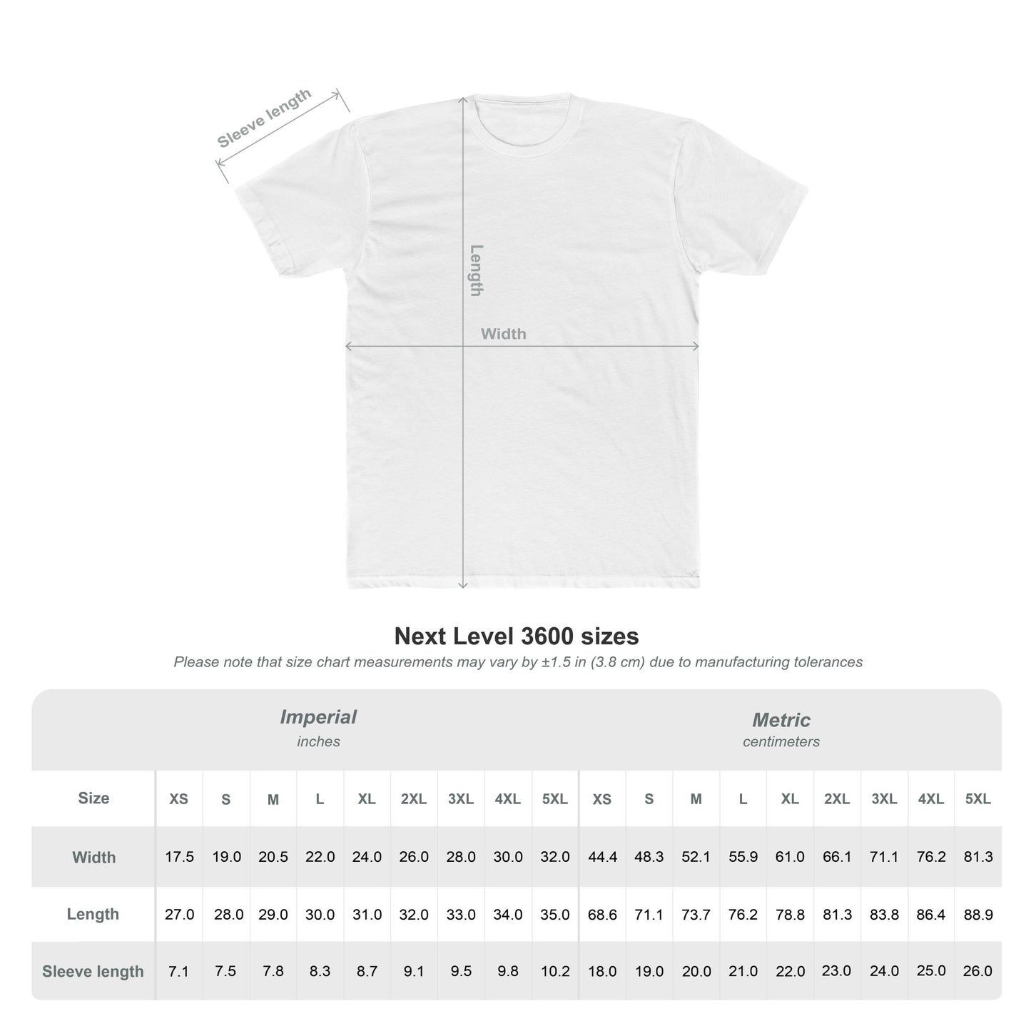 Unisex Cotton Crew Tee (DC Logo)